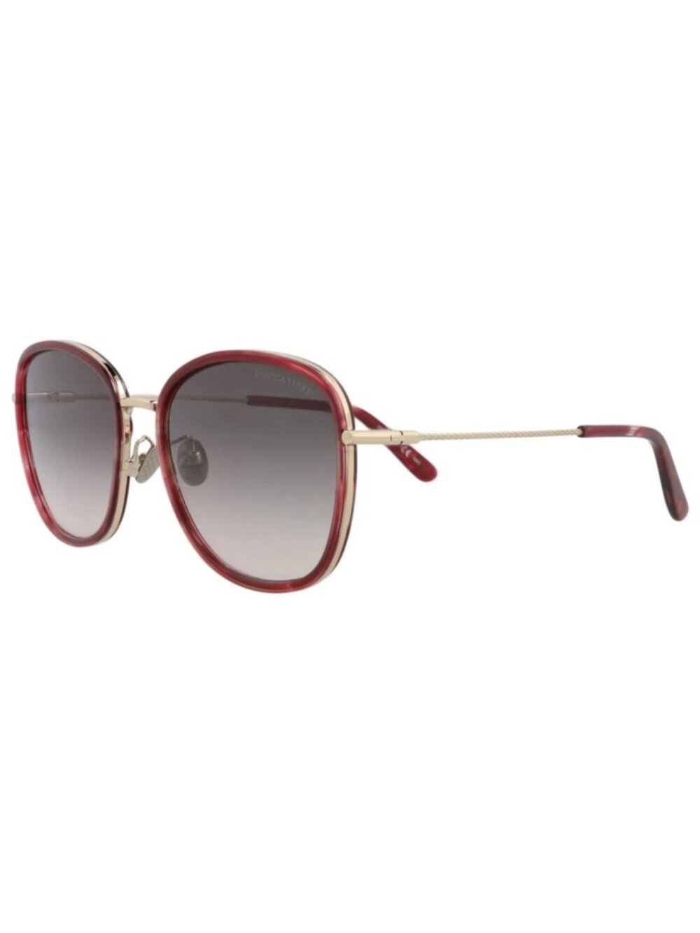 New Bottega Veneta Women's Sunglasses Round Oval Acetate Frame Pink Pink Grey